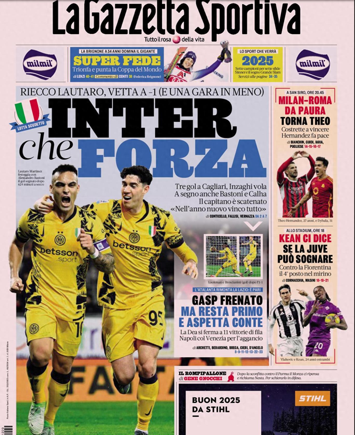 意甲强强对决展开,卫冕冠军雄心勃勃的简单介绍 意甲强强对决展开,卫冕冠军雄心勃勃的简单介绍