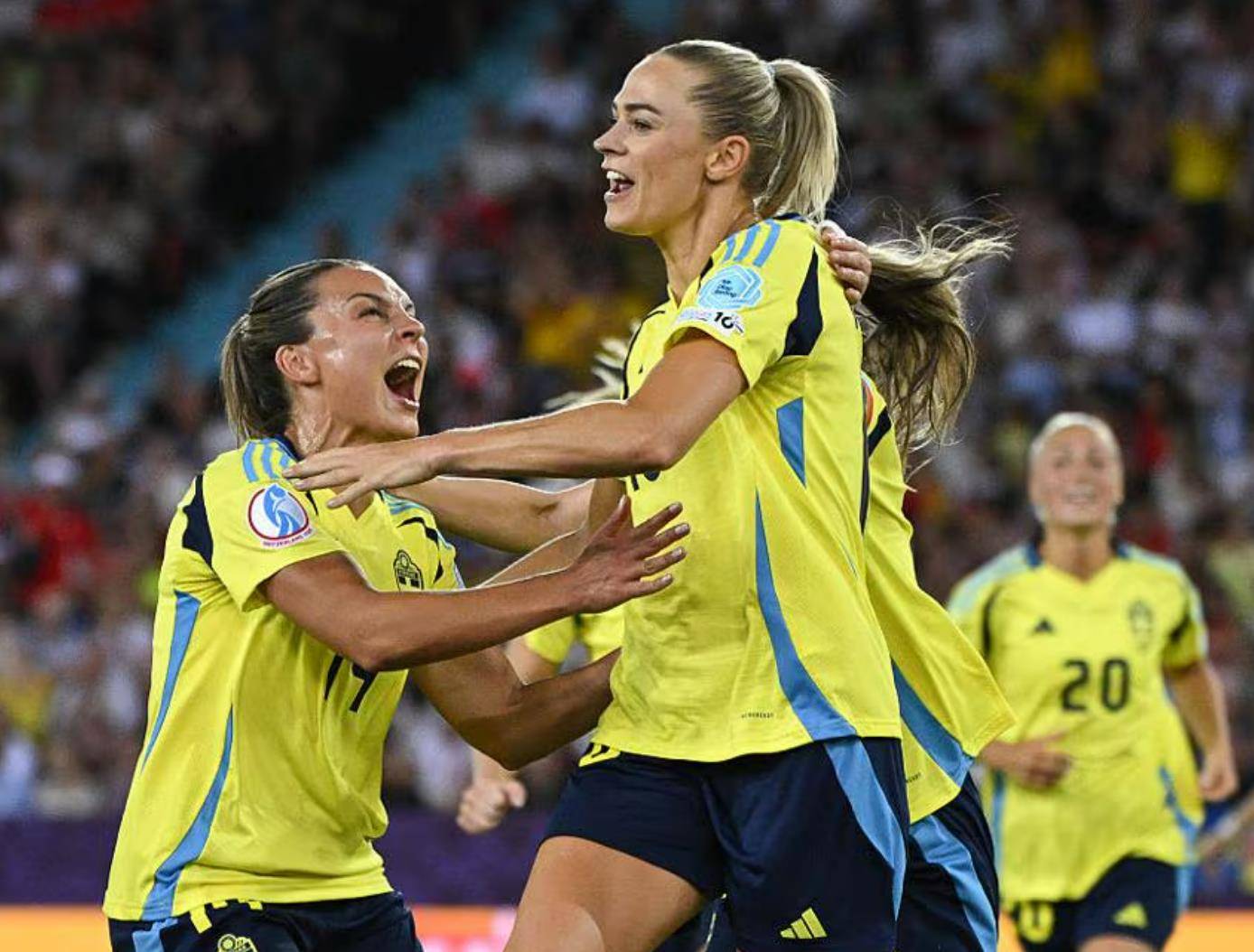 瑞典队在国际赛事中取得胜利 瑞典队在国际赛事中取得胜利